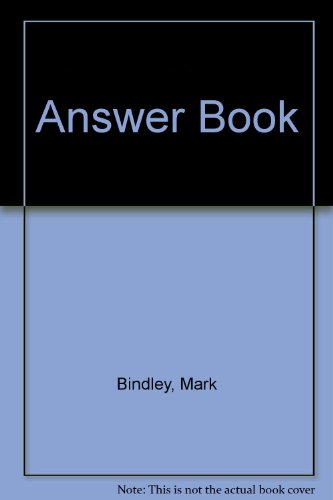 Stock image for Answer Book for sale by AwesomeBooks