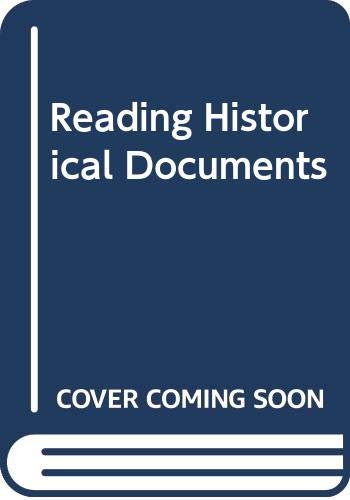 Beispielbild fr Reading Historical Documents zum Verkauf von WorldofBooks