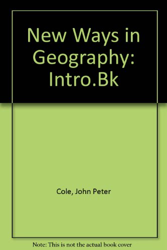 9780631949800: New Ways in Geography: Intro.Bk