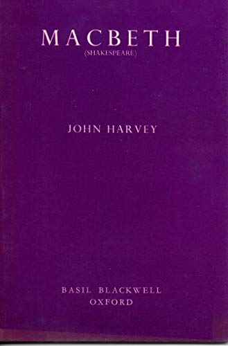 Shakespeare's "Macbeth" (Notes on English Literature) (9780631975205) by John. Harvey