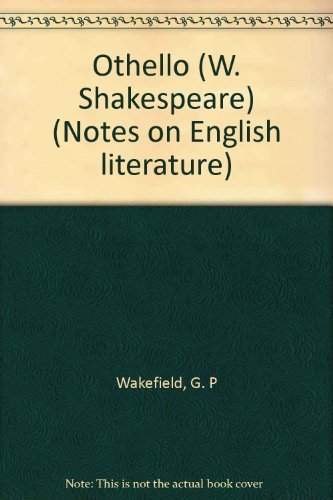Beispielbild fr Othello (W. Shakespeare) zum Verkauf von Doss-Haus Books