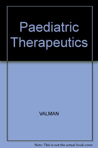Imagen de archivo de Paediatric Therapeutics a la venta por Anybook.com