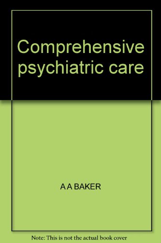 Imagen de archivo de Comprehensive Psychiatric Care a la venta por PsychoBabel & Skoob Books