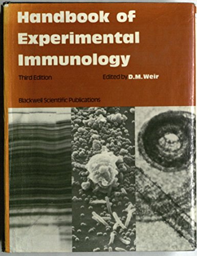 Beispielbild fr Handbook of Experimental Immunology zum Verkauf von UHR Books
