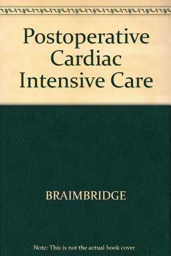Stock image for Postoperative Cardiac Intensive Care for sale by medimops