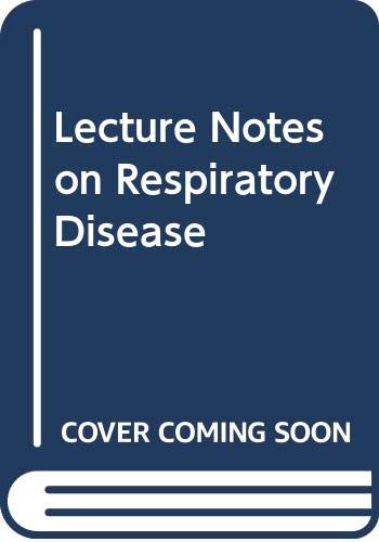 9780632002436: Lecture Notes on Respiratory Disease