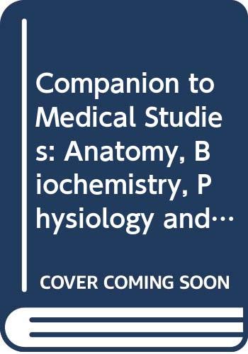 9780632003082: Anatomy, Biochemistry, Physiology and Related Subjects (v. 1)