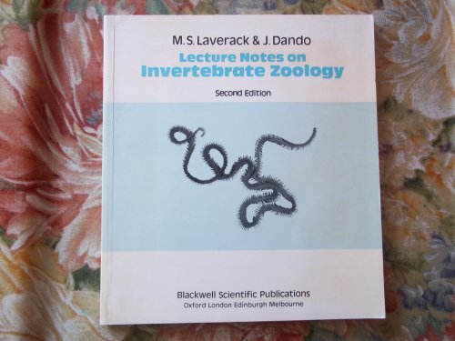 9780632003259: Lecture Notes on Invertebrate Zoology