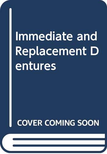 9780632005079: Immediate and Replacement Dentures