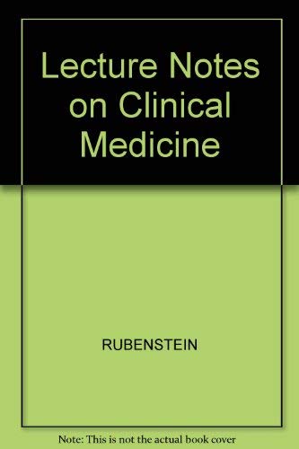 9780632005451: Lecture Notes on Clinical Medicine