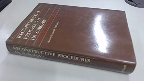 Stock image for Reconstructive Procedures in Surgery for sale by Doss-Haus Books