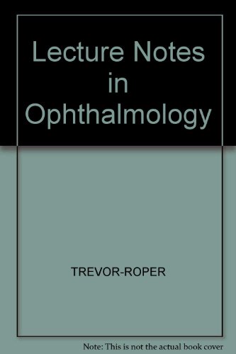 9780632006427: Lecture Notes on Opthalmology