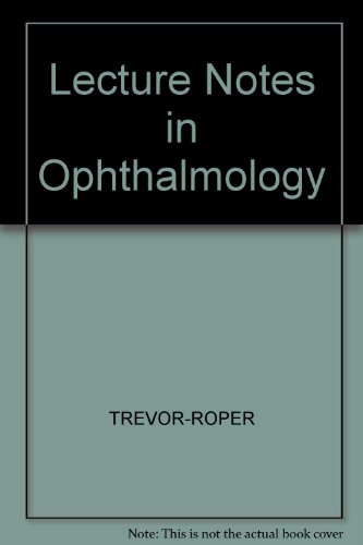 Stock image for Lecture Notes in Ophthalmology for sale by AwesomeBooks