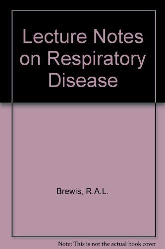 9780632006519: Lecture Notes on Respiratory Disease