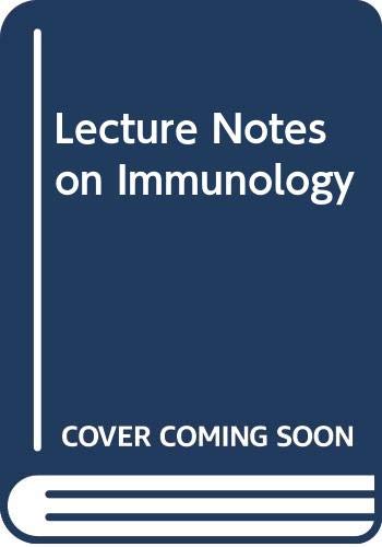 9780632007769: Lecture notes on immunology (The Lecture notes series)