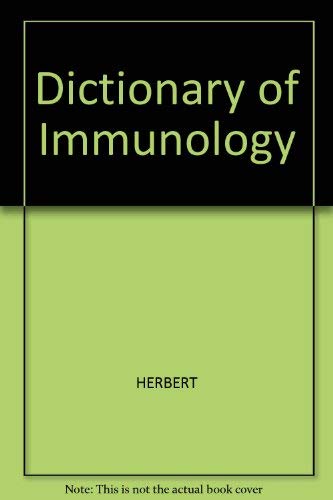 Imagen de archivo de Dictionary Of Immunology 3e a la venta por WorldofBooks