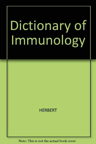 Stock image for Dictionary Of Immunology 3e for sale by WorldofBooks