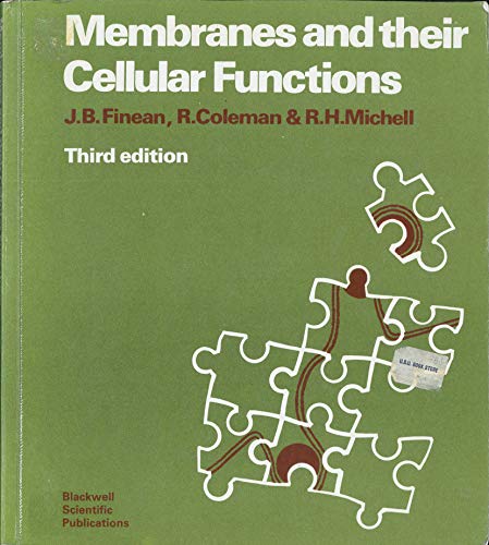 Beispielbild fr Membranes and Their Cellular Functions zum Verkauf von Goldstone Books