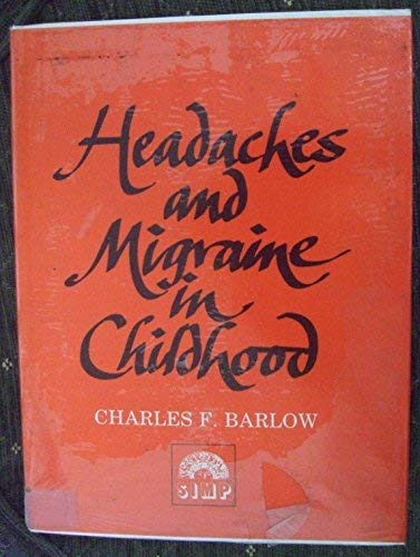 9780632013265: Barlow;Headache Child Cdm 91