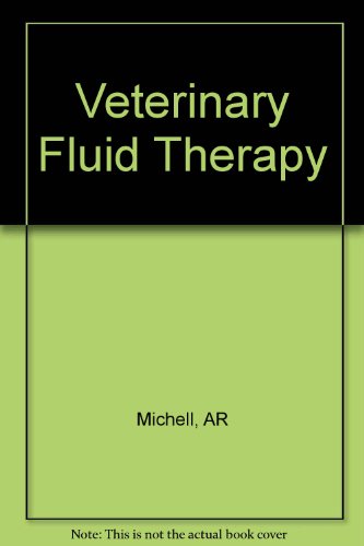 Beispielbild fr Veterinary Fluid Therapy zum Verkauf von Wonder Book