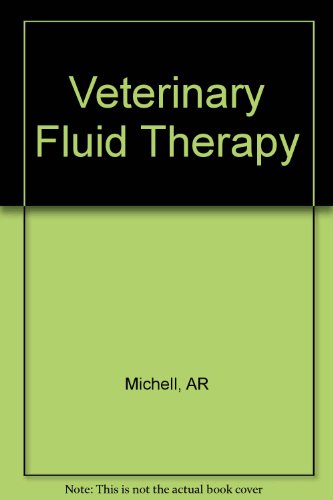 Imagen de archivo de Veterinary Fluid Therapy a la venta por Wonder Book