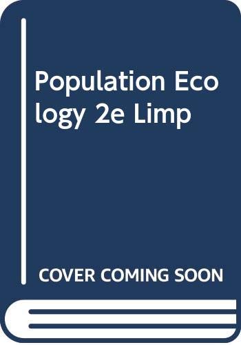 Stock image for Population Ecology 2e Limp for sale by Dunaway Books