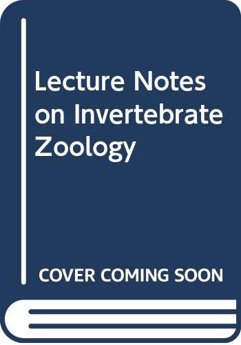 Stock image for Lecture Notes on Invertebrate Zoology for sale by WorldofBooks