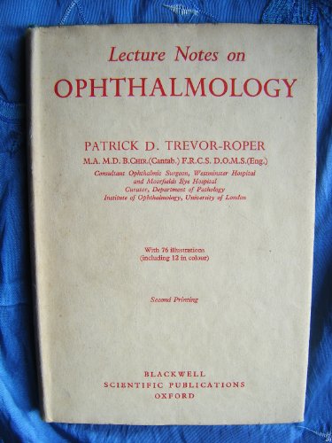 9780632015856: Ln Ophthalmology 7e Ln (Lecture Notes)