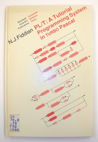 9780632016341: Pl/T: A Tutorial Programming System in Turbo Pascal