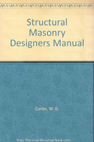 9780632018888: Structural Masonry Designers Manual