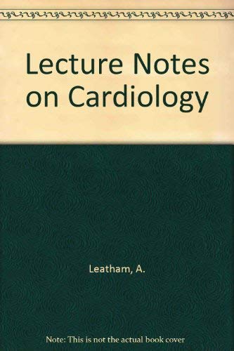 Imagen de archivo de Lecture Notes on Cardiology a la venta por Goldstone Books