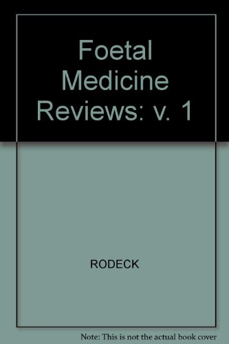 Imagen de archivo de Foetal Medicine Reviews: v. 1 a la venta por WorldofBooks