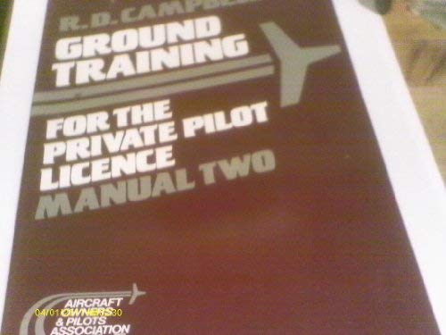 Stock image for Air Navigation and Aviation Meteorology (Manual 2) (Ground Training for the Private Pilot Licence) for sale by WorldofBooks