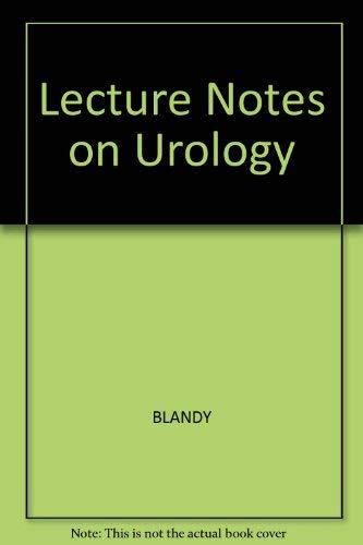 Imagen de archivo de Lecture Notes on Urology a la venta por AwesomeBooks