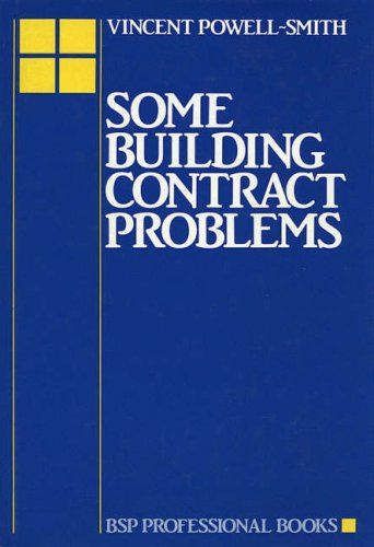 9780632025817: Some Building Contract Problems