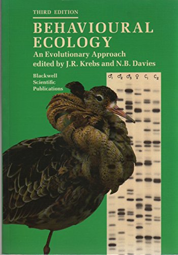 9780632027026: Behavioural Ecology: An Evolutionary Approach