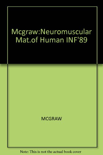 9780632027316: Mcgraw:Neuromuscular Mat.of Human INF'89