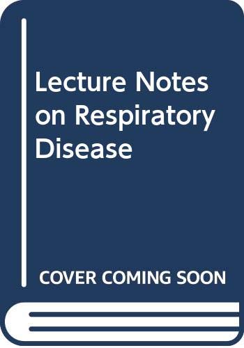 9780632027774: Lecture Notes on Respiratory Disease
