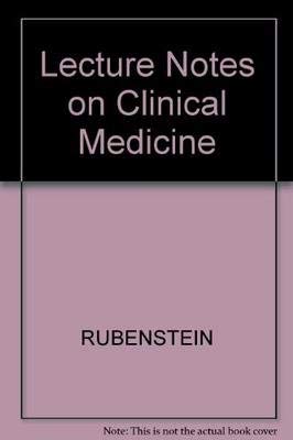 Imagen de archivo de Lecture Notes on Clinical Medicine a la venta por WorldofBooks