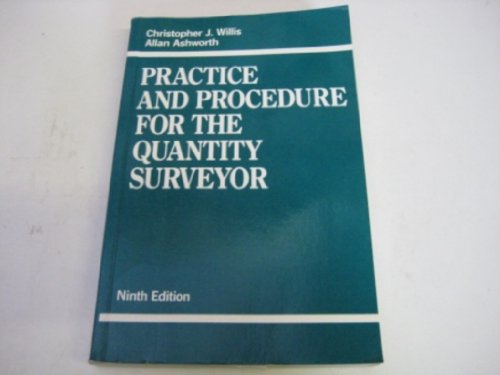 9780632029327: Practice/procedure For Quantity Sur