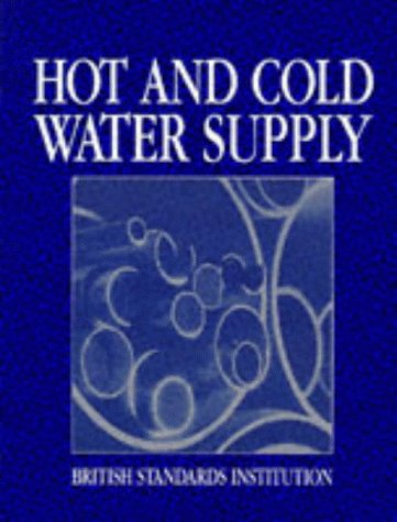 Imagen de archivo de Hot and Cold Water Supply a la venta por Anybook.com
