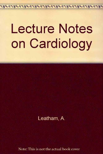 Imagen de archivo de Lecture Notes on Cardiology a la venta por Books Puddle