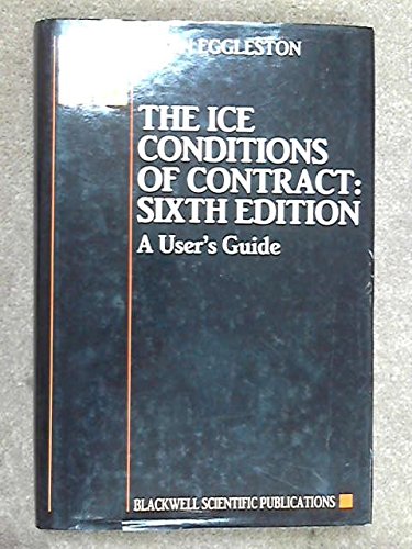 Beispielbild fr The ICE Conditions of Contract zum Verkauf von AwesomeBooks