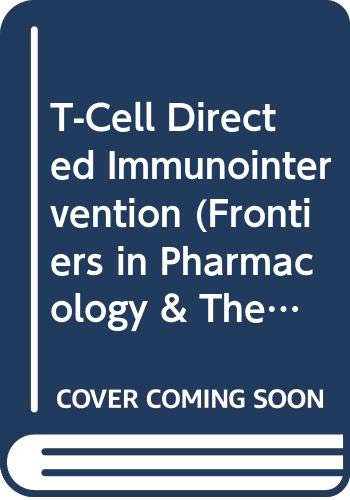 Stock image for T"Cell Directed Immunointervention (Frontiers in Pharmacology & Therapeutics) for sale by WorldofBooks