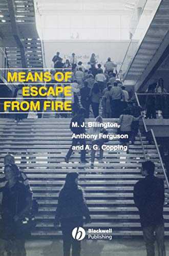 Means of Escape from Fire (9780632032037) by Billington, M J; Copping, Alex; Ferguson, Anthony
