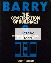 Beispielbild fr Windows, Doors, Fires, Stairs, Finishes (v. 2) (The Construction of Buildings) zum Verkauf von WorldofBooks