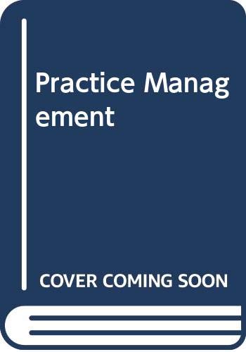 Stock image for Practice Management for sale by PsychoBabel & Skoob Books