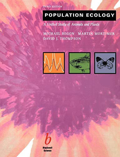 Imagen de archivo de Population Ecology : A Unified Study of Animals and Plants a la venta por Better World Books