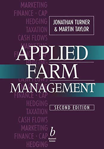 Applied Farm Management 2e (9780632036035) by Turner, J.