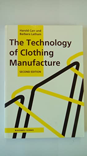 Stock image for The Technology of Clothing Manufacture for sale by Brit Books